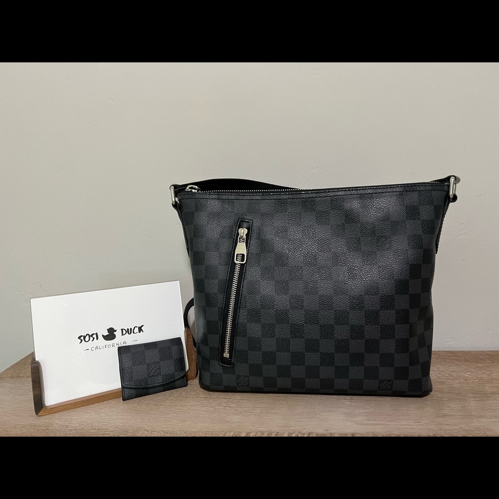Mick PM with Cufflink Holder Damier Graphite